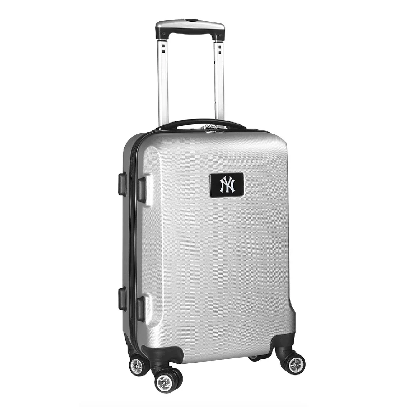 New York Yankees 20" Silver Domestic Carry-on Spinner