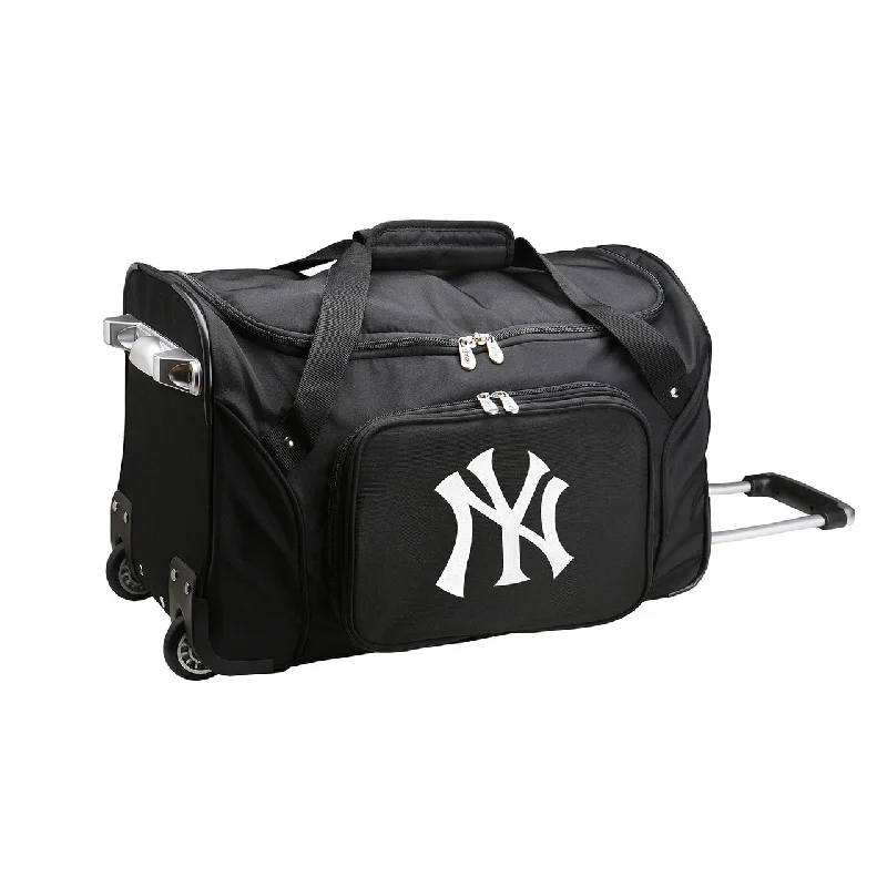 New York Yankees Luggage | New York Yankees Wheeled Carry On Luggage