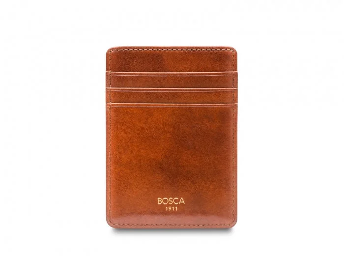 Bosca Oldleather RFID Front Pocket Wallet