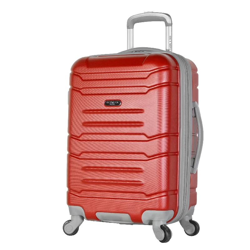 Olympia Denmark 21" Carry-on Spinner, Wine