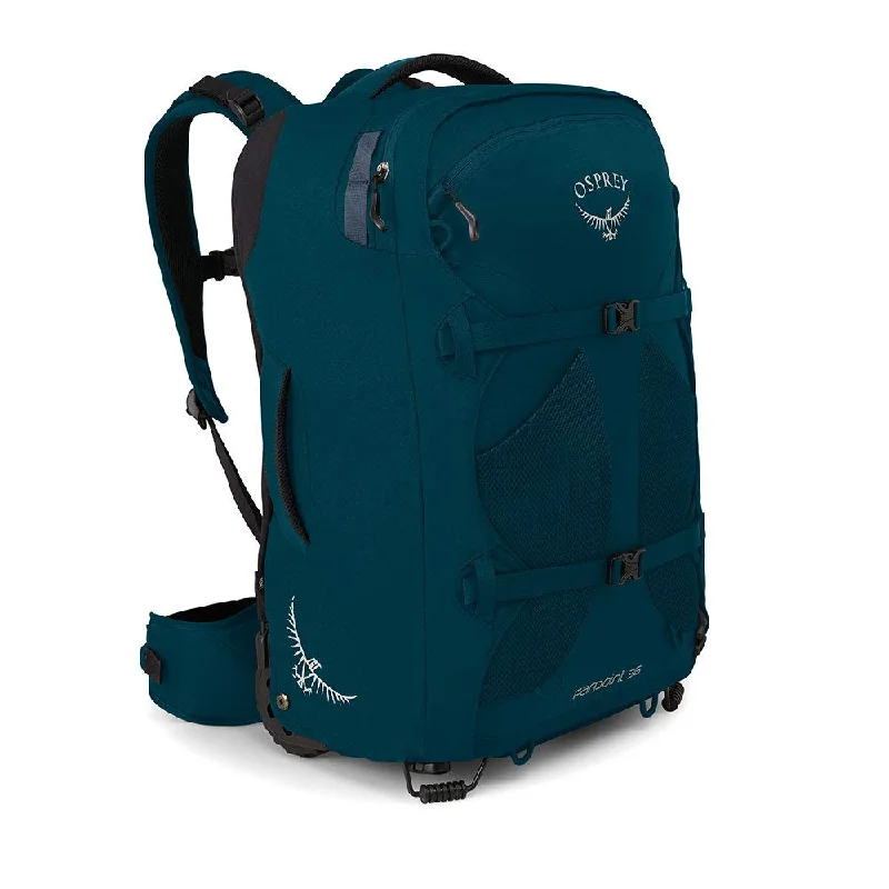 Osprey Packs Farpoint 36 Men's Wheeled Luggage, Petrol Blue