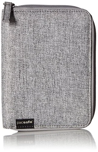 Pacsafe Rfidsafe Lx150 Anti-Theft Rfid Blocking Passport Wallet, Tweed Grey