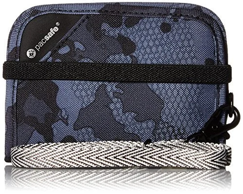 Pacsafe Rfidsafe V50 Anti-Theft Rfid Blocking Compact Wallet, Grey Camo