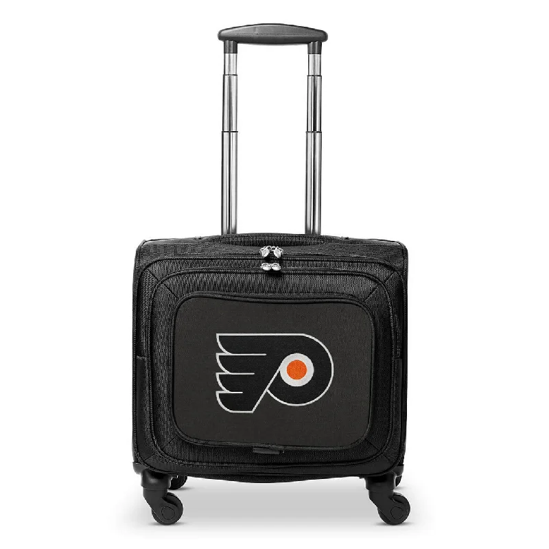 Philadelphia Flyers 14" Black Wheeled Laptop Overnighter