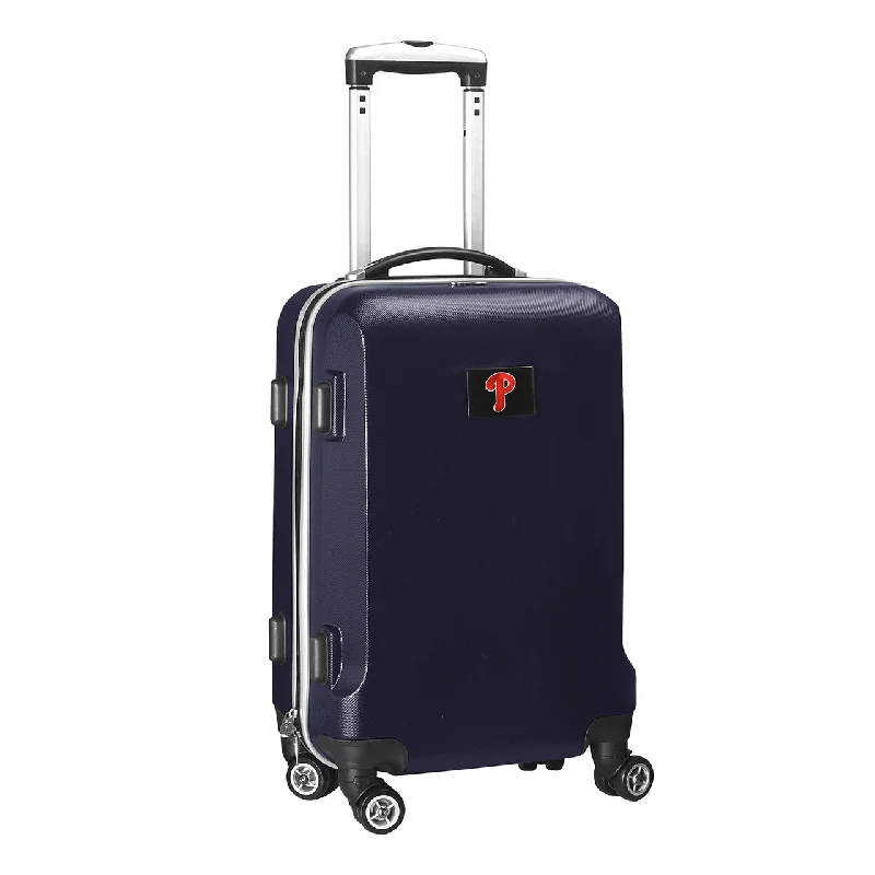 Suitcase for marsh trips-Philadelphia Phillies 20" Navy Domestic Carry-on Spinner