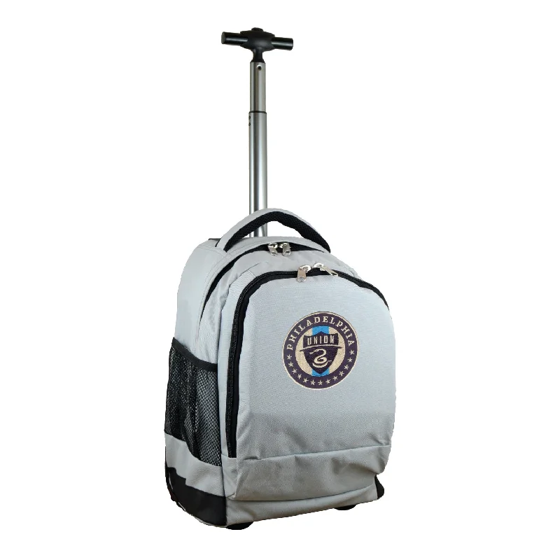 Philadelphia Union 19" Premium Wheeled Backpack-Gray