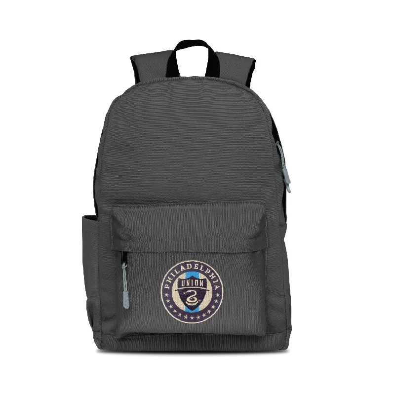 Philadelphia Union Campus Laptop Backpack - Gray/Gray