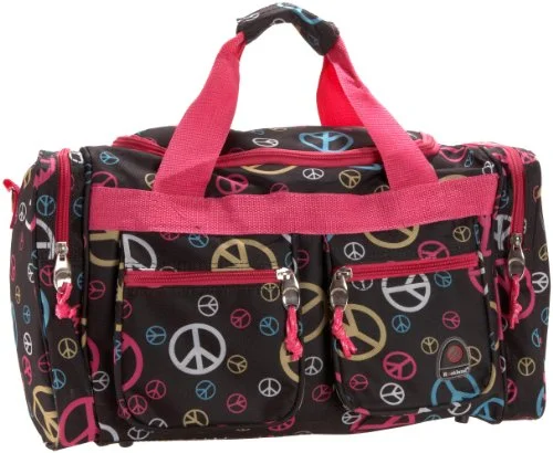 Rockland Luggage 19 Inch Tote Bag, Peace Multi, One Size