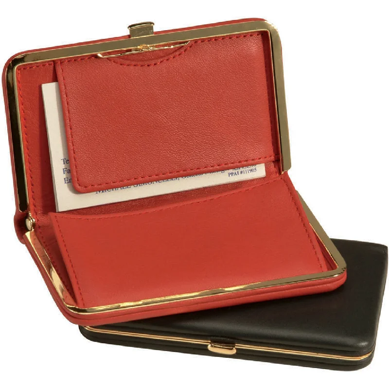 Royce Leather Business Card Case Wallet