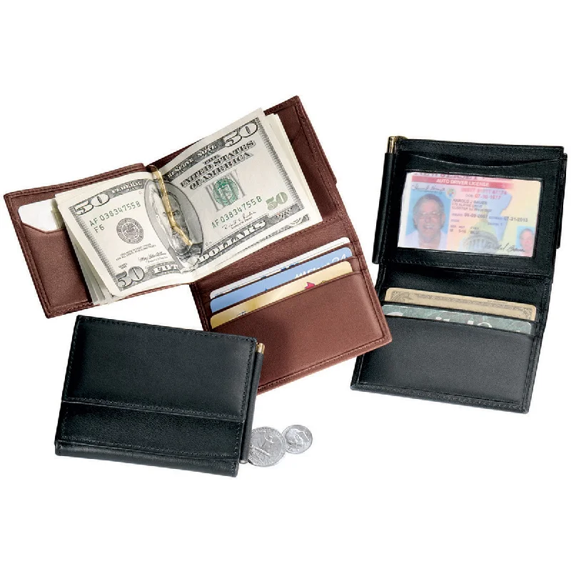 Royce Leather Executive Men'S Money Clip Wallet