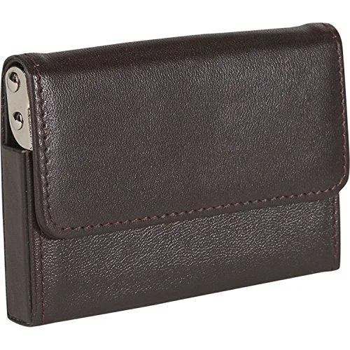 Royce Leather Horizontal Framed Card Case