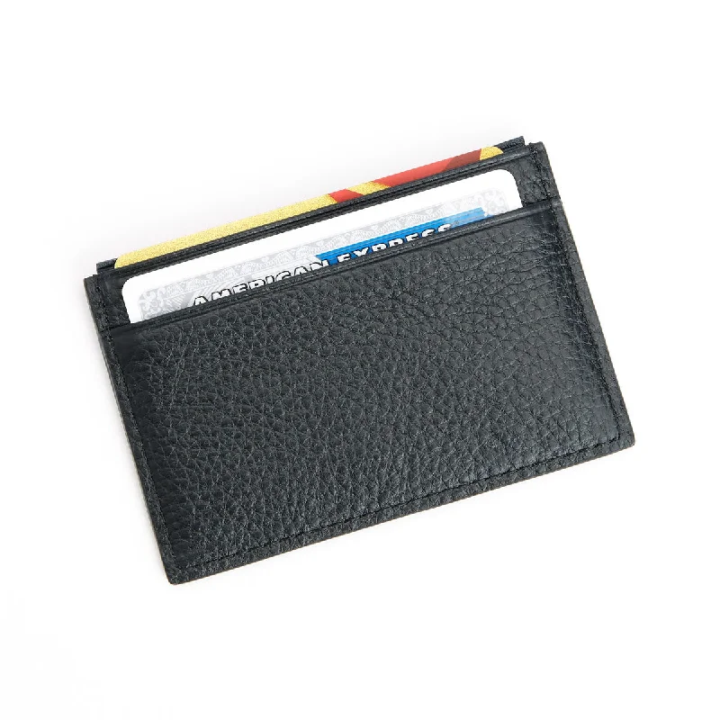 Royce Leather Itialian Leather Credit Card Wallet With Rfid Blocking