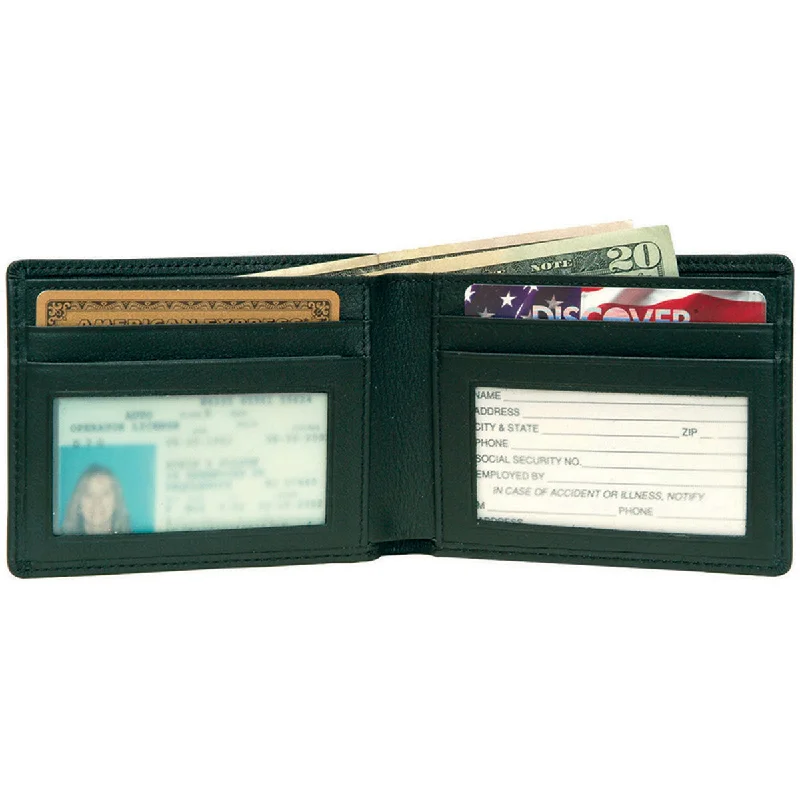 Royce Leather Men'S Bifold Credit Card Wallet