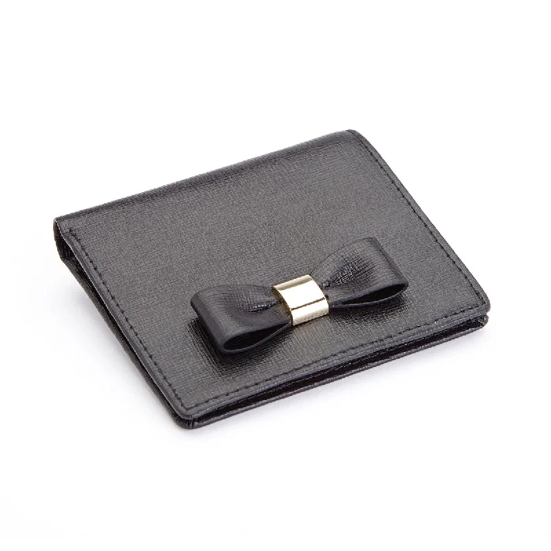 Royce Leather Rfid Sarah Mini Bow Wallet