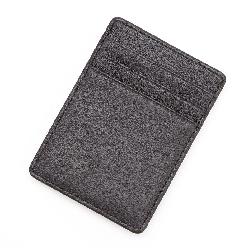 Royce Leather Slim Magnetic Money Clip Wallet