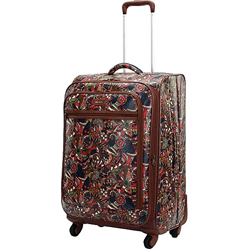 Suitcase travel weekend deals-Sakroots Women's Artist Circle 26" Spinner, Midnight Spirit Desert Twin