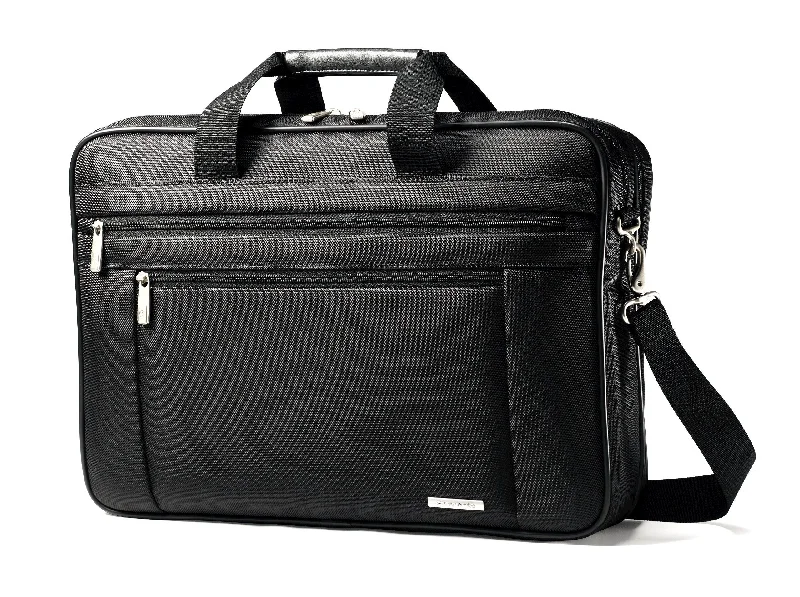 Samsonite Classic Two Gusset 17" Toploader, Black