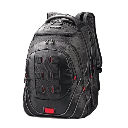 Samsonite Luggage Tectonic Backpack, Black/Red, One Size