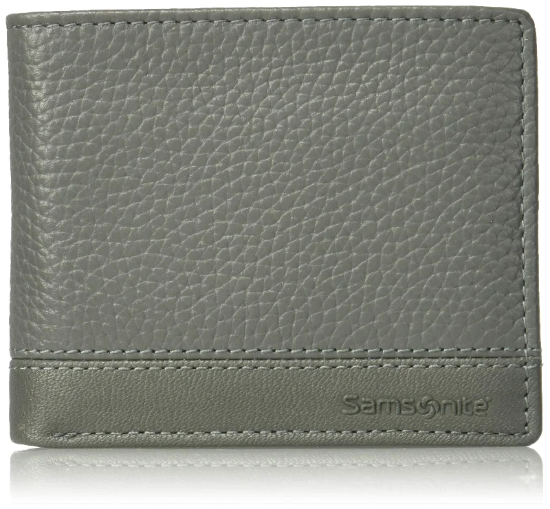 Samsonite Men's Serene Billfold, Gray, standard