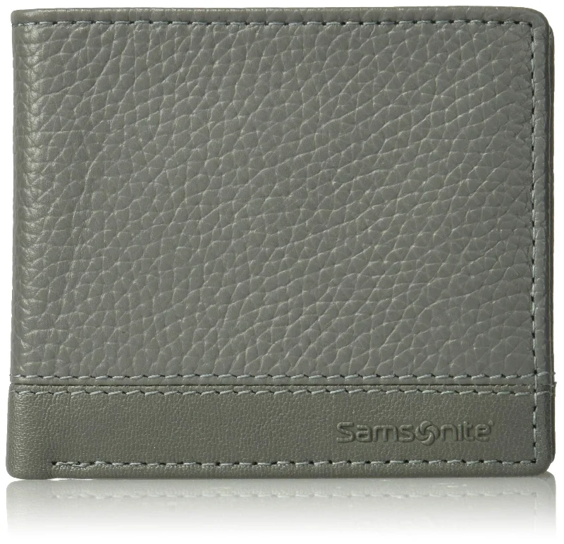 Samsonite Men's Serene Slimfold, Gray, standard