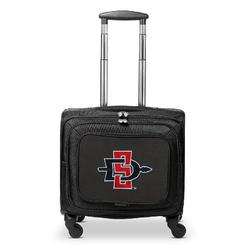 San Diego State Aztecs 14" Black Wheeled Laptop Overnighter