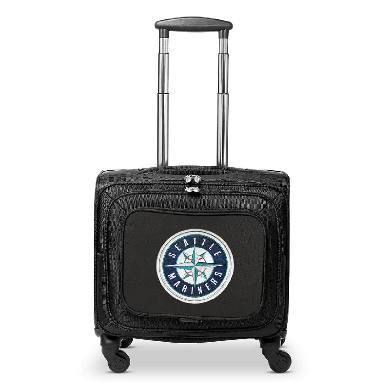 Seattle Mariners 14" Black Wheeled Laptop Overnighter