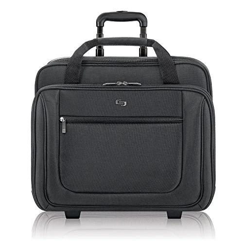 Solo Classic 17.3-Inch Laptop Rolling Case - Black (Pt136-4)