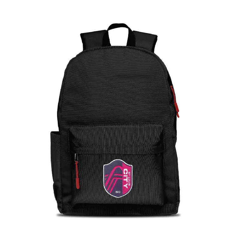 St. Louis City SC Campus Laptop Backpack -Black/Red