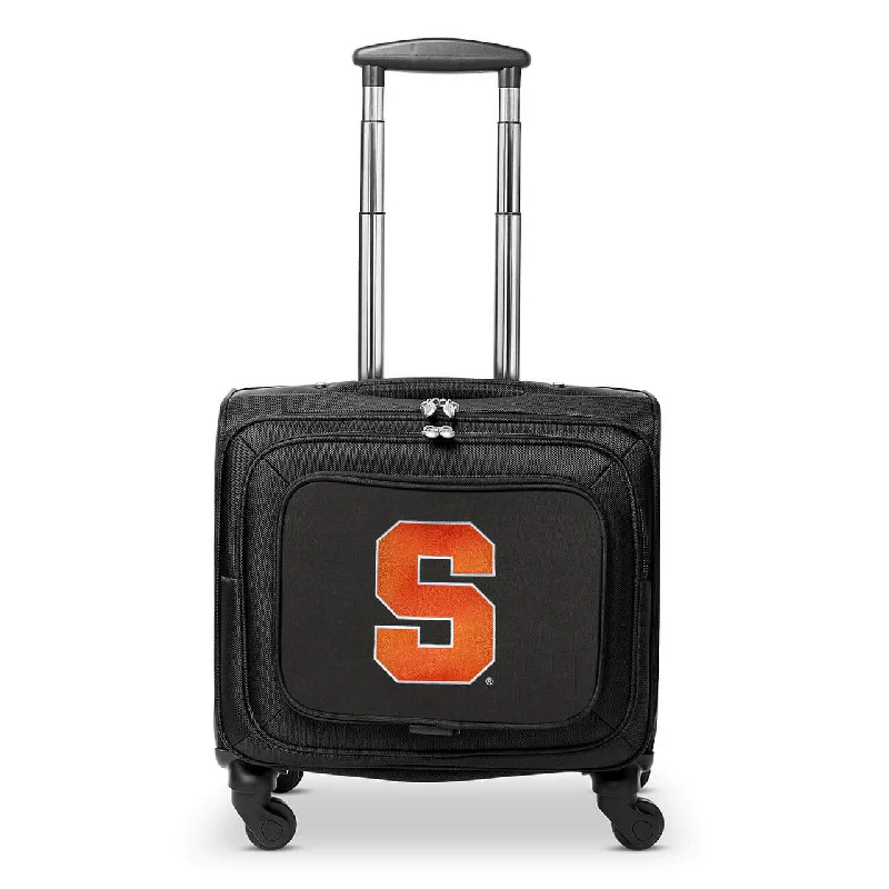 Syracuse Orange 14" Black Wheeled Laptop Overnighter