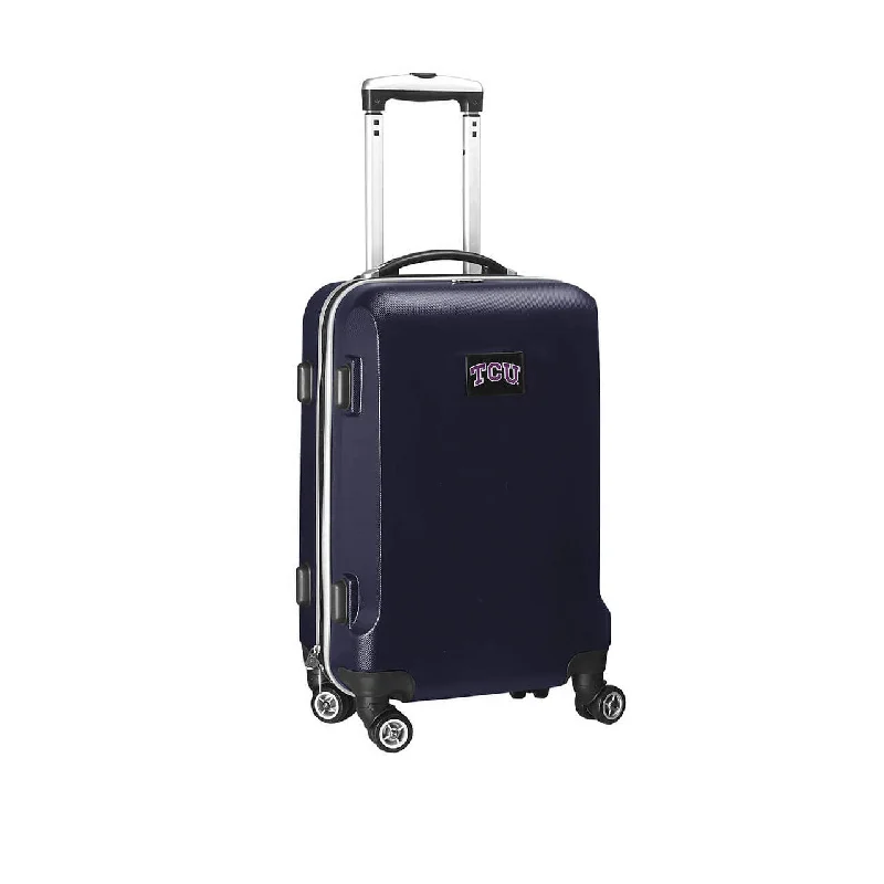 TCU Horned Frogs 20" Navy Domestic Carry-on Spinner