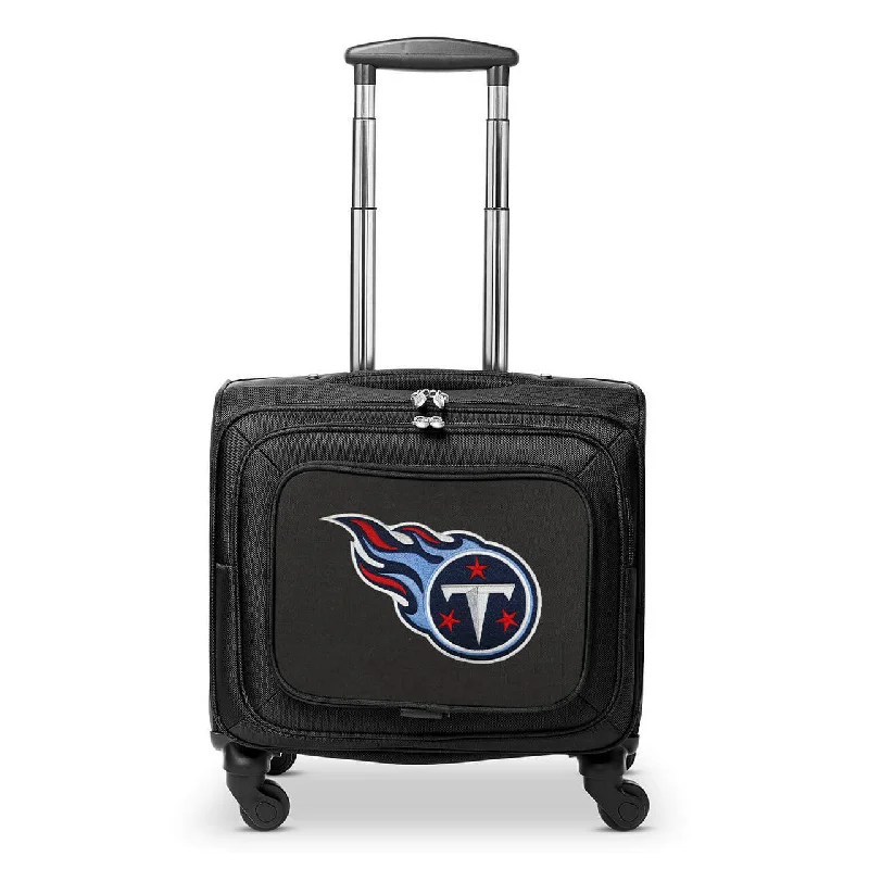 Tennessee Titans 14" Black Wheeled Laptop Overnighter