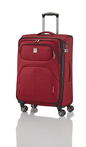 Titan Nonstop Medium Lightweight Spinner Expandable Suitcase 27" (Red)