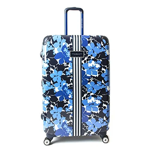 Tommy Hilfiger Floral Hardside 28" Spinner,Luggage, Blue Floral