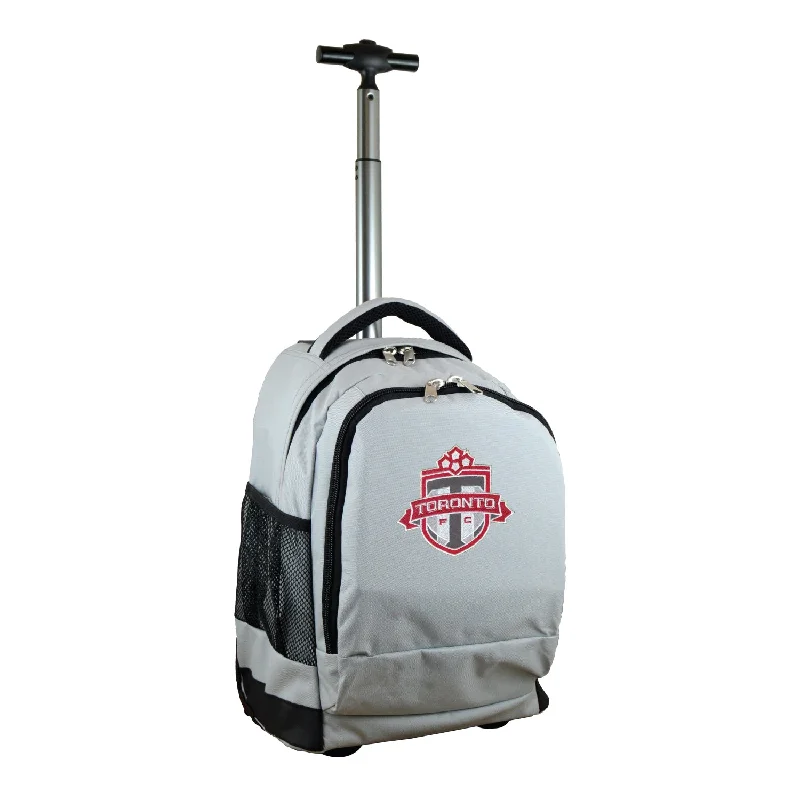 Toronto FC 19" Premium Wheeled Backpack-Gray