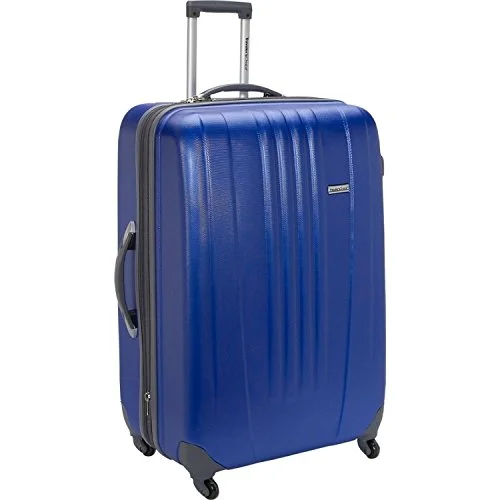 Traveler'S Choice Toronto 29" Expandable Hardside Spinner Luggage In Navy