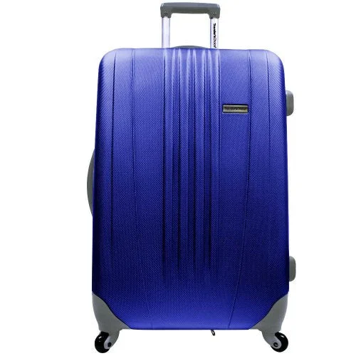 Traveler'S Choice Toronto 29" Expandable Hardside Spinner Luggage In Navy