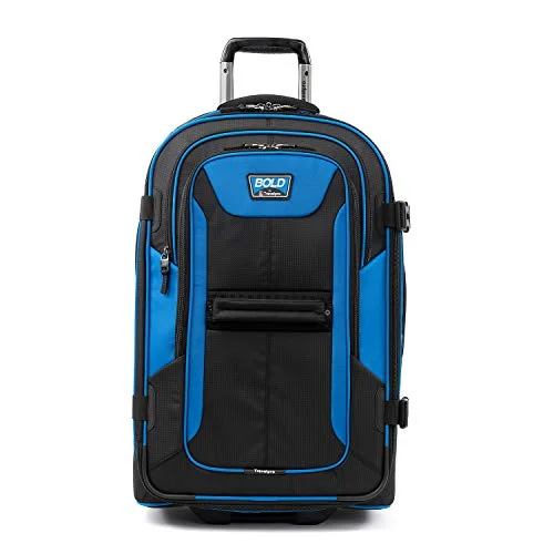 Suitcase for neat travelers-Travelpro Checked Medium, Blue/Black