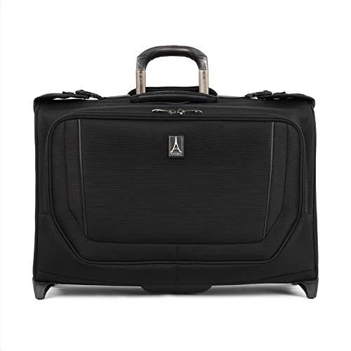 Travelpro Crew Versapack Carry-on Rolling Garment Bag, Jet Black