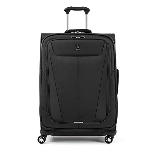 Suitcase for minimal travel-Travelpro Luggage Maxlite 5 Lightweight Expandable Suitcase , Black