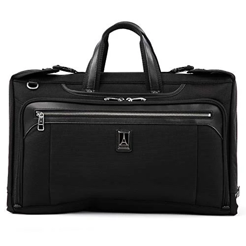 Travelpro Luggage Platinum Elite 20" Carry-on Tri-Fold Garment Bag, Shadow Black