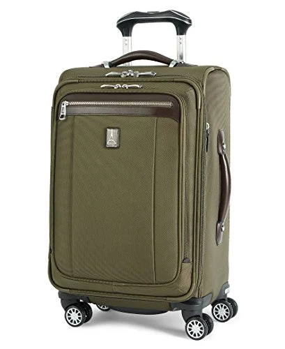 Travelpro Platinum Magna 2 Carry-On Expandable Spinner Suiter Suitcase, 21-in., Olive