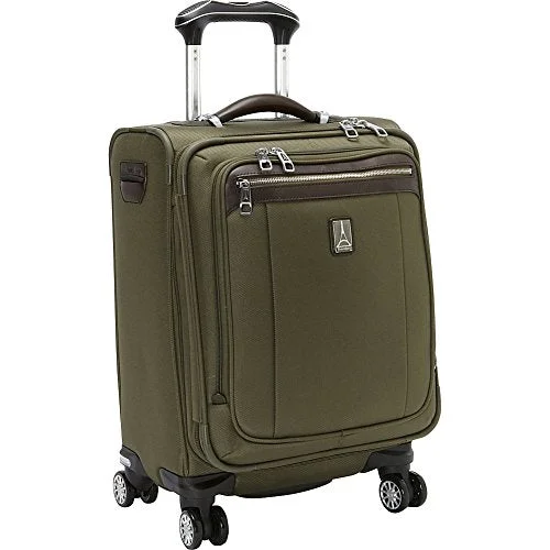 Suitcase with tough handles-Travelpro Platinum Magna 2 International Carry-On Expandable Spinner Carry-On Suitcase, 20-in., Olive