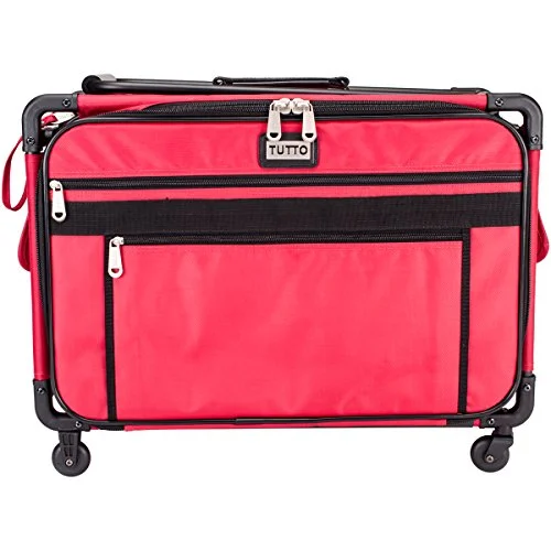 Tutto 9224Cma Tutto Machine On Wheels-Xl Red 23"L X 15"H X 14"D