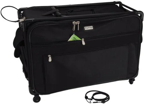 Tutto Tutto Machine On Wheels Case- 1X -Black 23"L X 15"H X 14"D