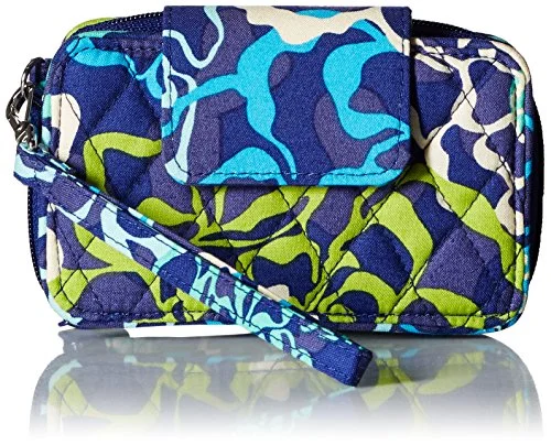 Vera Bradley Smartphone Wristlet 2.0 Wallet, Katalina Blues, One Size