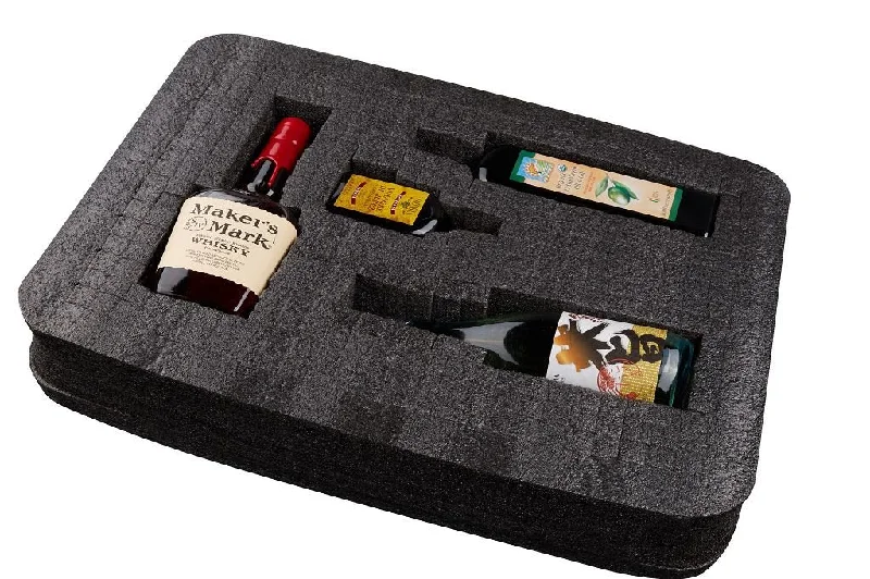 VinGardeValise Wine XL 750ml Insert (One Size, Grey)